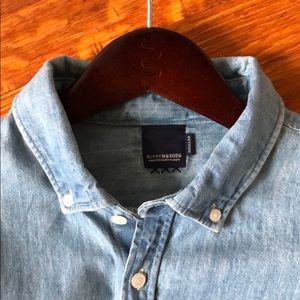 NWT Scotch & Soda denim shirt